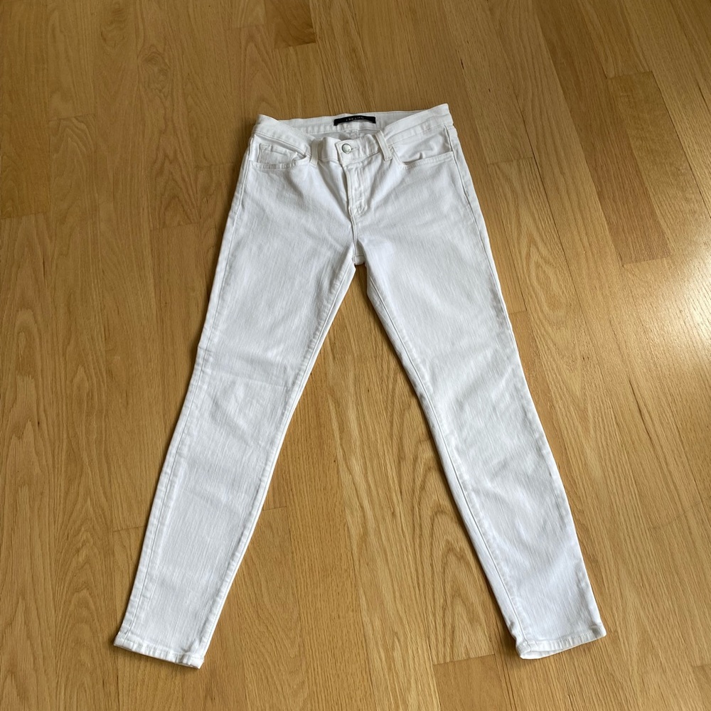 J BRAND White Jeans